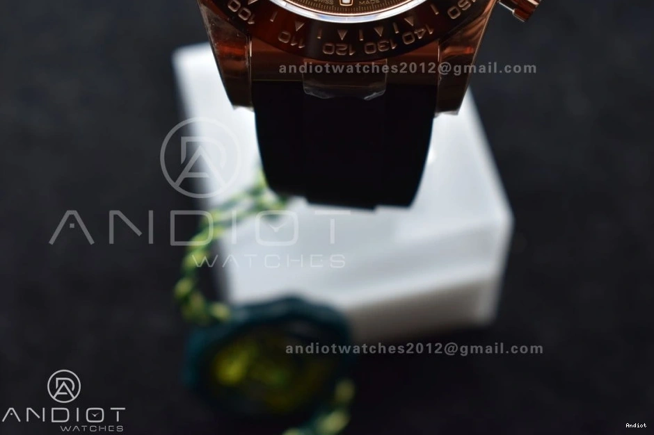 (Gain Strap Daytona ZF Oyster-flex Dial Weight) Chocolate LN on 116515 SH4130 Edition Black Best 1:1 0217